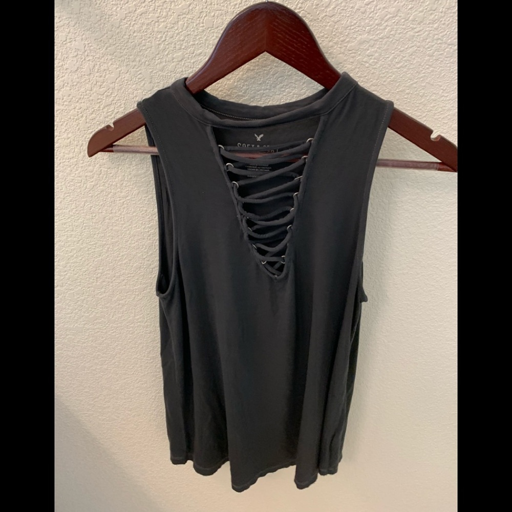 American eagle sleeveless top